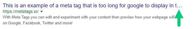 Meta Tags Too Long For Google