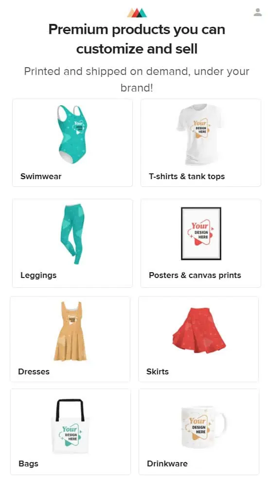 Print On Demand Products Examples