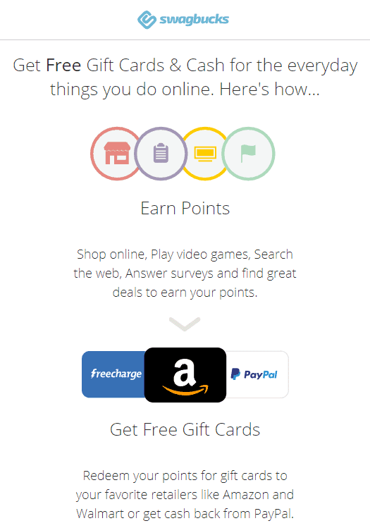 Swagbucks Homepage