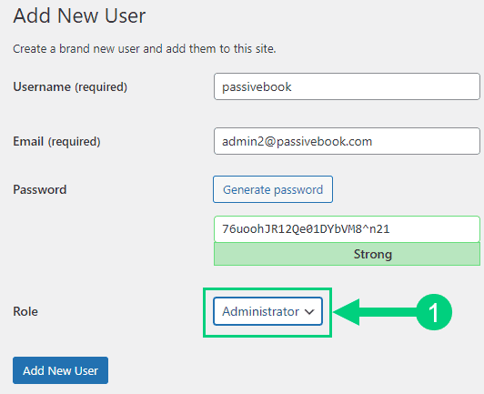 Bluehost Step 18