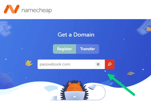 Namecheap Step 1