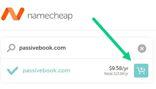 Namecheap Step 2