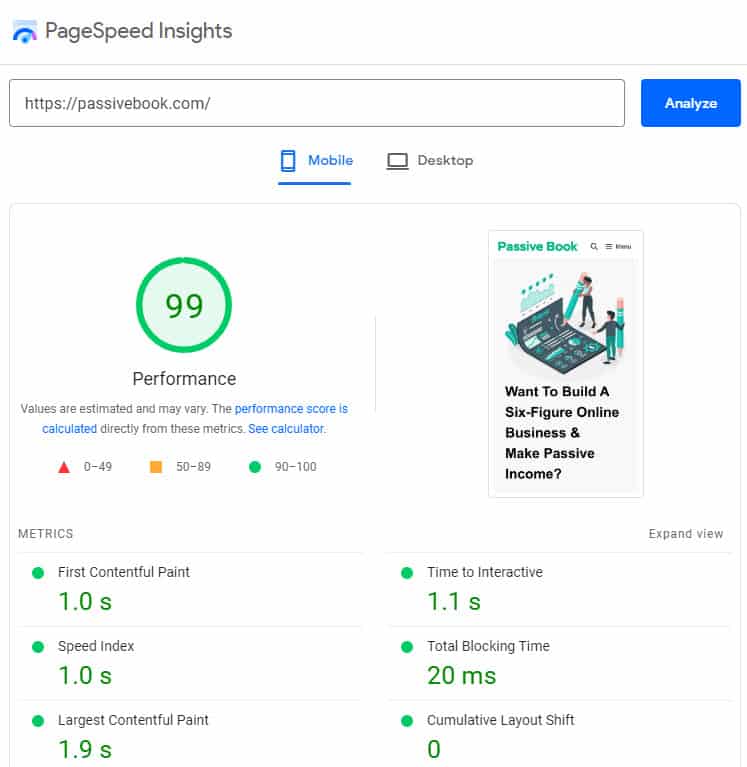 Page Speed Insights