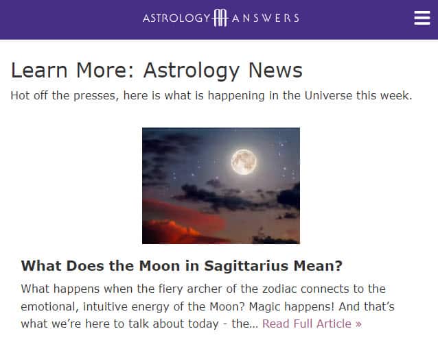 Astrology Answers