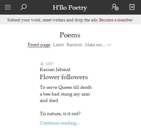 Hello Poetry