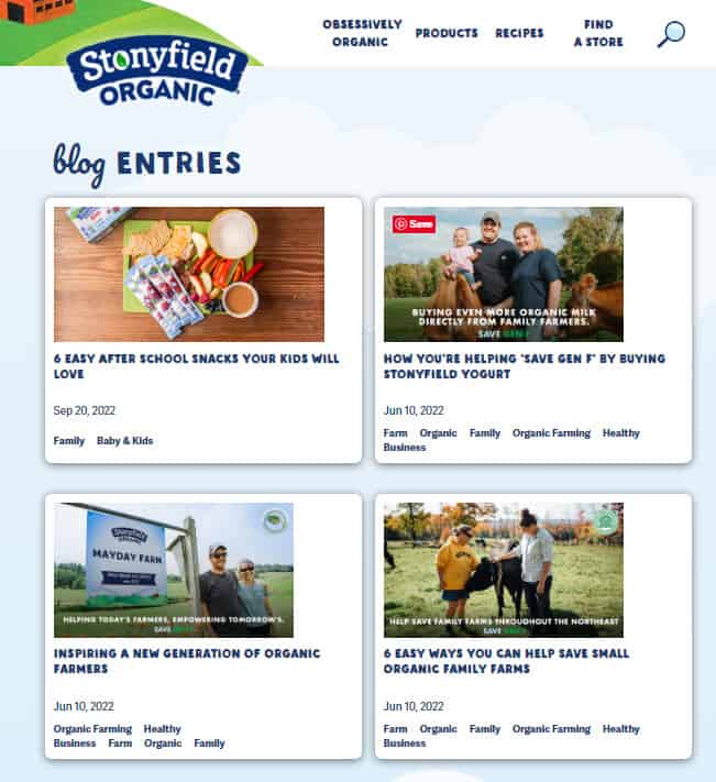 Stonyfield Farm