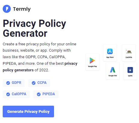 Termly Privacy Policy Generator