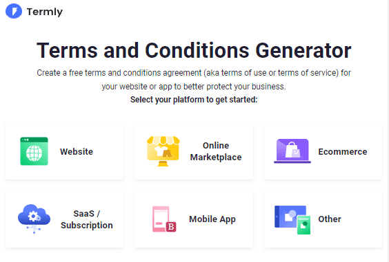 Termly Terms &Amp; Conditions Generator