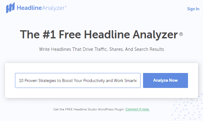 Coschedule Headline Optimizer