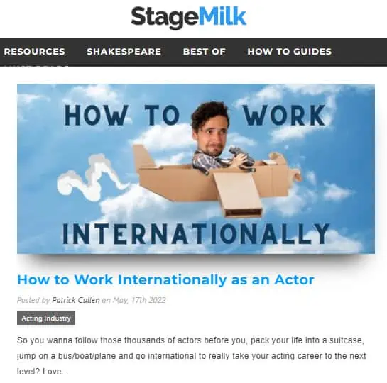 Stage Milk