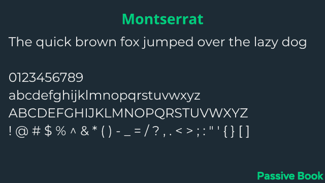 Montserrat Font