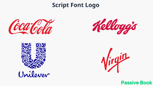 Script Font Logo