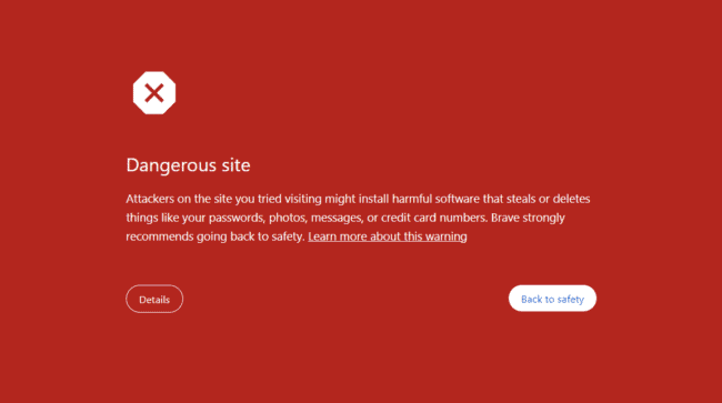 Hacked Website Malware