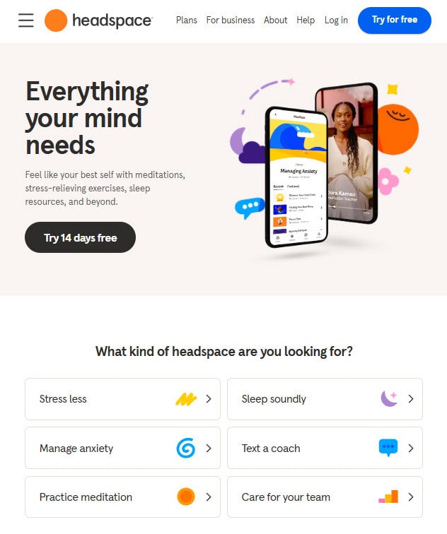 Headspace Website