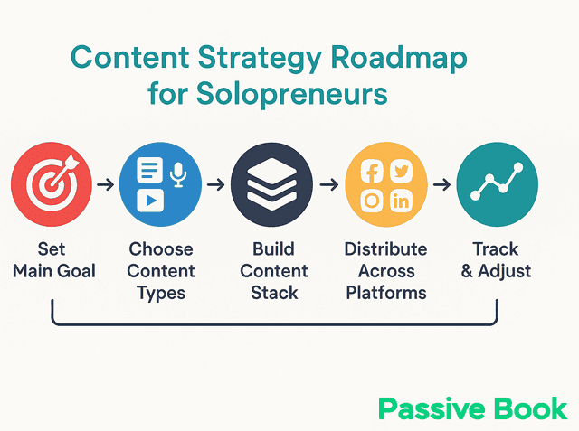 content strategy roadmap solopreneur