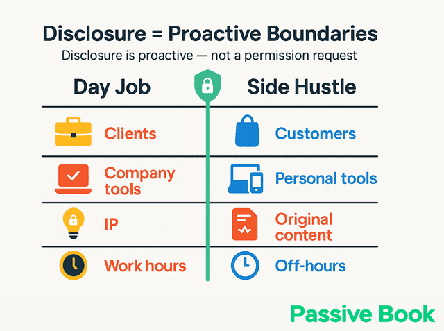 day job vs side hustle boundaries