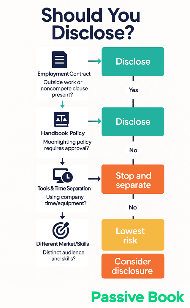 disclosure decision flowchart
