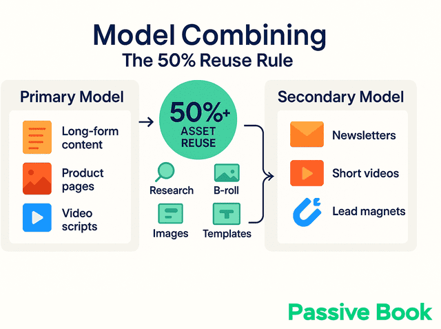 model combining 50 percent reuse rule 3 model combining 50 percent reuse rule